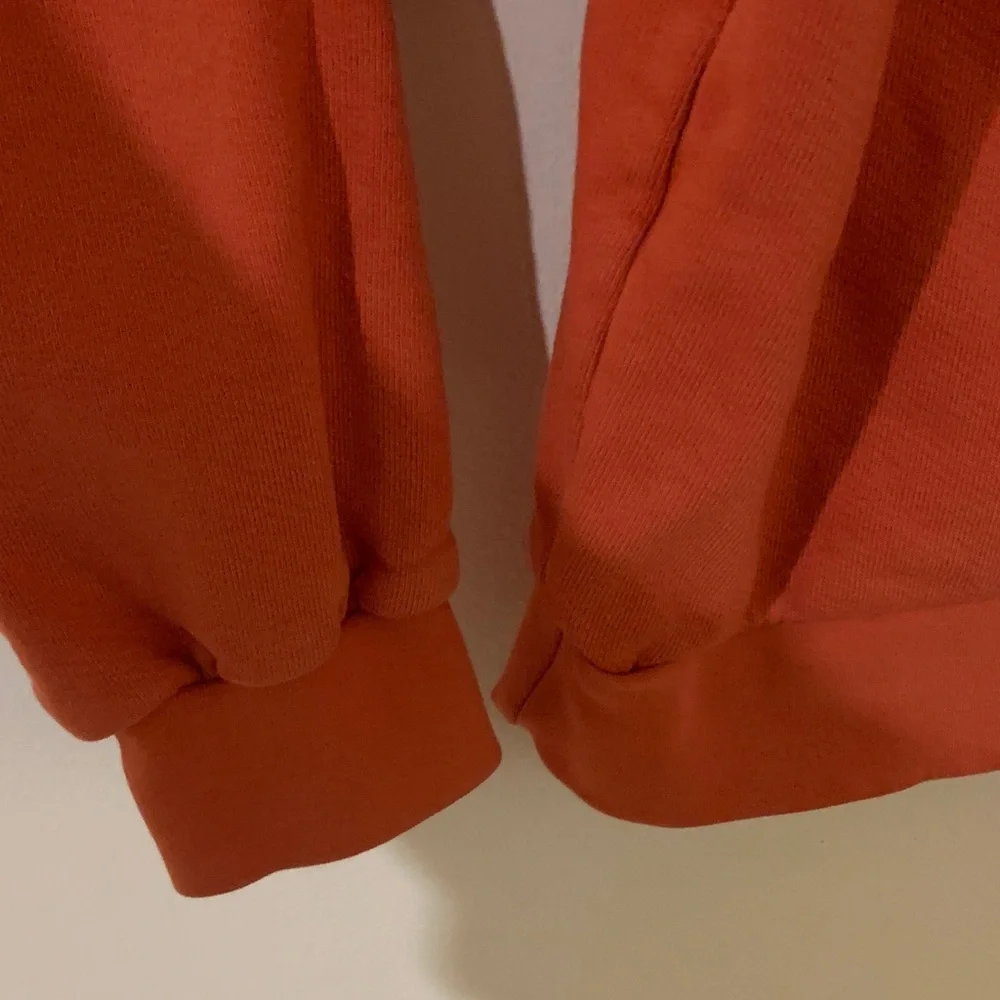 Billie Eilish Orange Graphic Hoodie Sweater - Preloved
